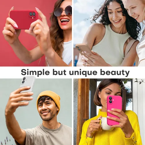 Vista 204 de LOVE 3000 Diseñada para Funda iPhone Air, Silicona Premium [Compatible con Magsafe][Forro de Microfibra Suave Anti-Rayones] Funda Protectora