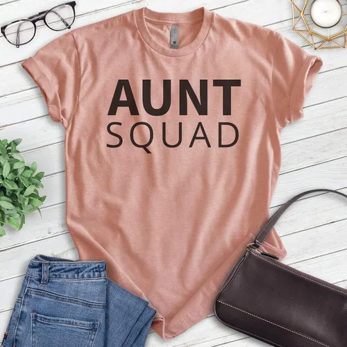 Vista 2 de EVERTREE CLOTHING Camisa unisex para mujer, camisa de tía, camisa divertida, regalo para tía