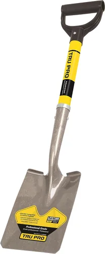 Vista 10 de Truper 31197 Tru Tough - Pala corta de punta cuadrada con mango en D de 19 pulgadas, madera de 19 pulgadas