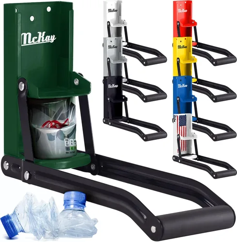Vista 19 de [Usado] Mckay Trituradora de latas de metal de 16 oz. y 12 oz. Automática para reciclaje, trituradora de latas de aluminio de servicio pesado