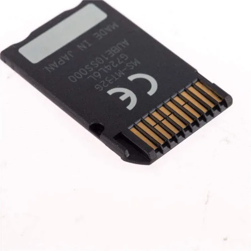 Vista 2 de Original MS 128 GB de alta velocidad Memory Stick Pro Duo (Mark2) para PSP Accesorios/Tarjeta de memoria de cámara