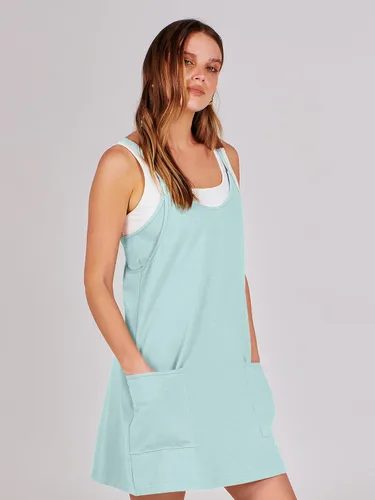 Vista 8 de ANRABESS - Vestido deportivo para mujer, para verano, rómper para tenis, entrenamiento y deportes, minivestido enterizo, pantalones cortos