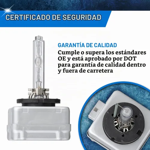 Vista 3 de PEAK Bombilla de repuesto para faros delanteros de xenón HID D3S