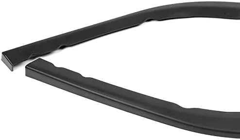 Vista 4 de Kit de 3 piezas de parachoques delantero compatible con Subaru Impreza WRX 2008-2010, alerón de protección divisor estilo CS, difusor de aire