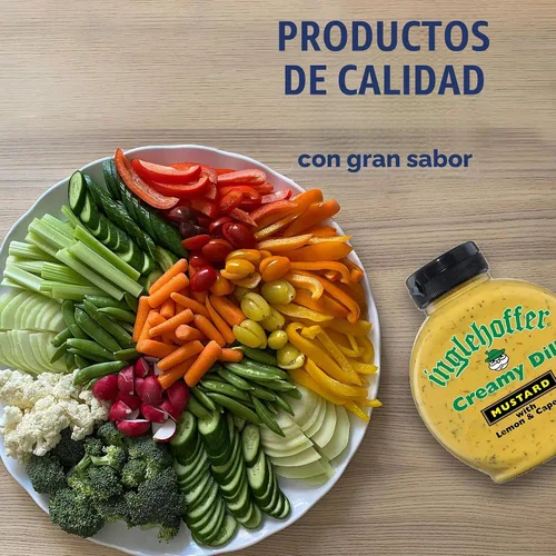 Vista 6 de Inglehoffer Paquete variado de condimentos, salsa de cóctel de mariscos, salsa tártara de mariscos y mostaza cremosa de eneldo (paquete de 3)