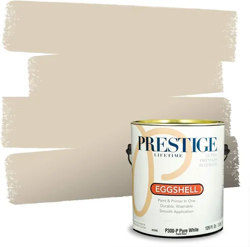 Vista 61 de Pintura 2 en 1, para primera mano y para exterior, de Prestige Paints, E100-P-871BM