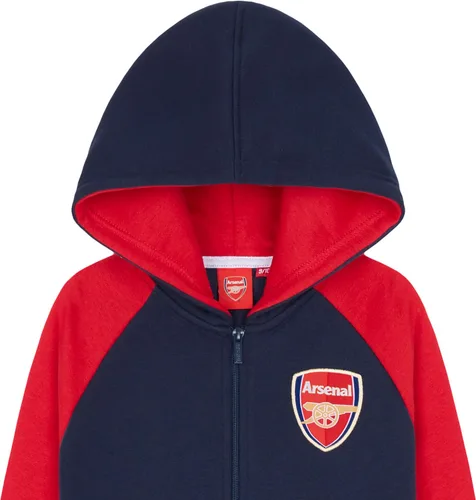 Vista 4 de Arsenal F.C. Boys Zip Up Hoodie with Pockets