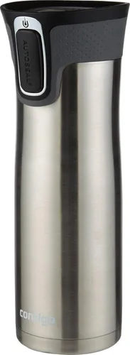 Vista 6 de Contigo AUTOSEAL West Loop - Taza de viaje de acero inoxidable aislada al vacío con tapa fácil de limpiar, 12 onzas, arándano