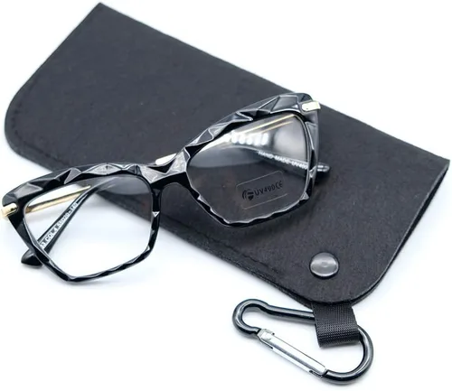 Vista 7 de Gafas de lectura de ojo de gato para mujer, marco de gafas de cristal de moda