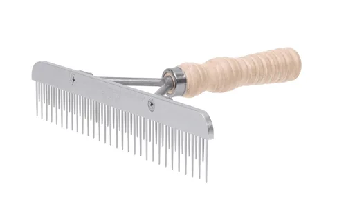 Vista 2 de Weaver Leather Livestock Peine Flufer, Aluminio/Acero Inoxidable