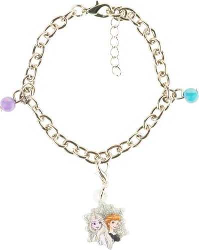 Vista 3 de LUV HER Conjunto de pulsera y joyería de disfraz para niñas con dijes de juguete y caja de regalo - Edades 3+ Frosten