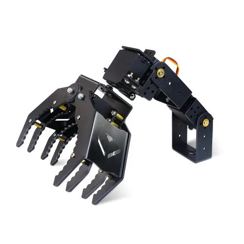 Vista 3 de Robot Kit XiaoR Geek 4 DOF Brazo robótico con servo para arranque