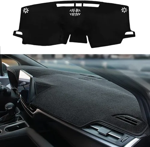 Vista 36 de Cubierta de salpicadero para salpicadero, alfombra personalizada para Toyota RAV4 2013 2014 2015 2016 2017 2018 Accesorios antideslizante protector