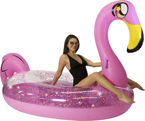 Vista 10 de Poolcandy Gigantic Inflatable 2 to 3 Person Pool, Beach, and Lake Swim rafts