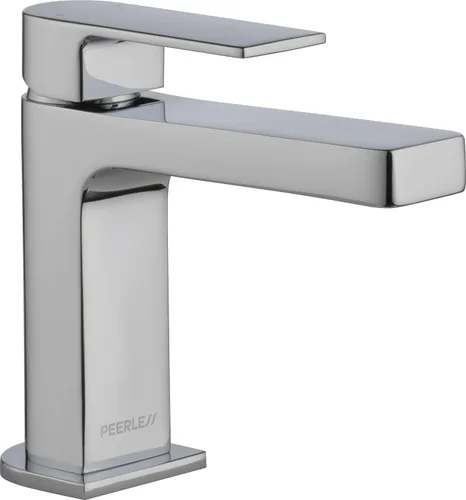 Vista 7 de Peerless Xander - Llave cromada de lavabo de un solo orificio para baño, con una sola manija, montaje de drenaje