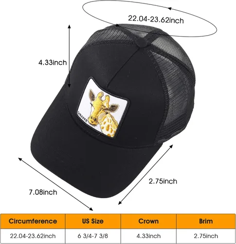 Vista 3 de Gorra de béisbol bordada ajustable para hombre, gorra de béisbol bordada con malla transpirable, parche cuadrado, gorras para mujer