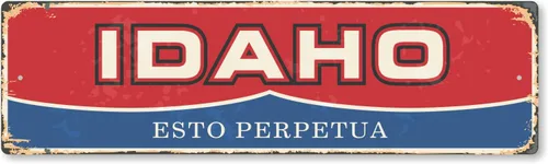 Vista 27 de SmartSign Letrero de Metal Vintage del Estado de Alabama de 4 x 14 pulgadas "Welcome To Heart Of Dixie", Aluminio Antioxidante de 40 mil