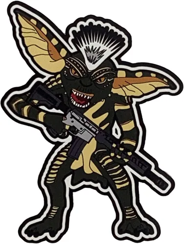 Vista 6 de PatchOps Calcomanía de la serie All American Gunner Badasses