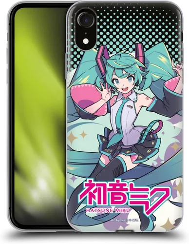 Vista 129 de Head Case Designs Licencia Oficial Hatsune Miku Gráficos Lindos Carcasa de Gel [Protección de Grado Militar] Compatible con Apple iPhone 7