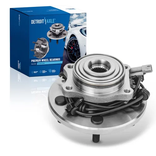 Vista 50 de Detroit Axle - Cojinete de rueda delantera para Honda Civic Chevy Aveo5 Spark Pontiac Lemans Pontiac G3 Wave Optima Suzuki Swift+ VW Jetta Rabbit