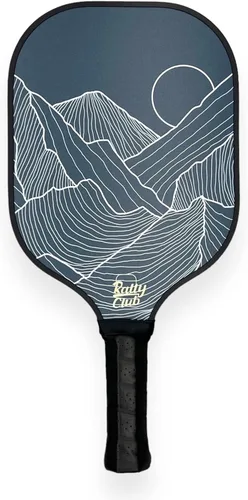 Vista 8 de Rally Club Paletas de pickleball para hombres y mujeres Núcleo compuesto de panal de fibra de carbono Ligero duradero Diseño único elegante