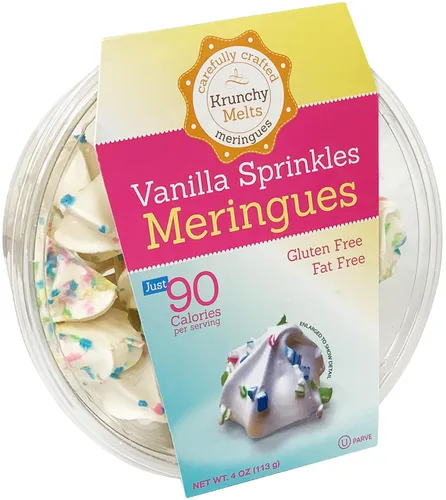 Vista 11 de Krunchy Melts Galletas originales de merengue Sabor S'mores Solo 90 calorías por porción Sin grasa, sin gluten, sin lácteos (4 onzas)