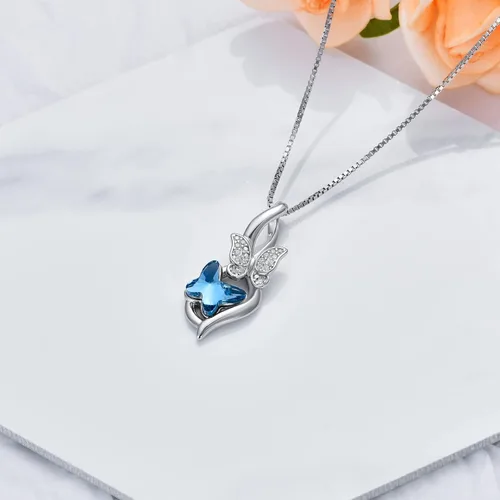 Vista 67 de Collar de plata de ley para hermanas, joyas de cumpleaños para hermanas y amigas