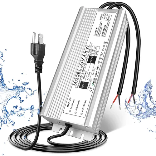 Vista 29 de Fuente de alimentación LED de 12V 30W, transformador adaptador controlador LED IP67 impermeable 12V 110V CA a 12V CC de bajo voltaje con enchufe