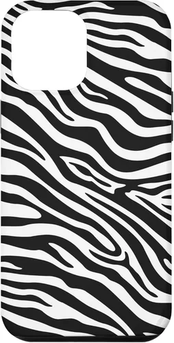 Vista 6 de Funda con estampado de piel animal de cebra para iPhone 15