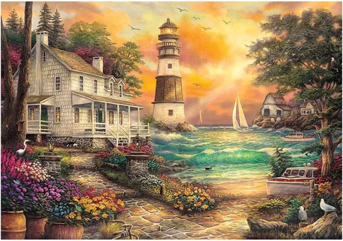 Vista 7 de KEUASDV Kits de Pintura de Diamantes para Adultos, Cardenales y Girasoles 5D Kits de Arte de Diamantes DIY Taladro Completo Puntos de Diamantes