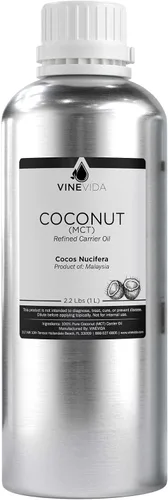 Vista 8 de VINEVIDA MCT - Aceite portador de coco de 4 onzas, aceite de coco MCT sin diluir, 4 onzas, aroma de aceite de vela de coco MCT, aromas de velas