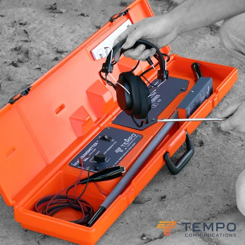 Vista 7 de TEMPO Communications 521A Herramienta Localizadora de Válvulas de Aspersores de Riego Trazador de Cables de Riego, Localizador de Cables