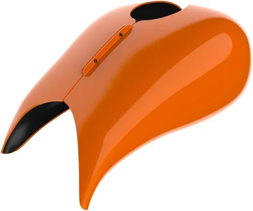 Vista 50 de Cubierta de tanque de combustible estirada para motocicleta Harley, cubiertas de tanque de 1 galón, protectores de combustible. Compatible