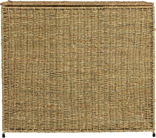 Vista 7 de Household Essentials ML-5445 - Clasificador de ropa sucia de mimbre de 3 compartimentos con tapa Cesta de ropa de 3 secciones