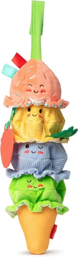 Vista 5 de Melissa & Doug Juguete infantil de helado portátil con clip con sonido y vibración