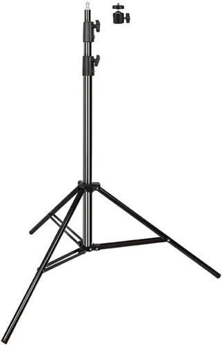 Vista 8 de Soportes de luz de trípode de aleación de aluminio para fotografía, soportes de trípode para softboxes, paraguas, reflectores, luces, paquete de 2