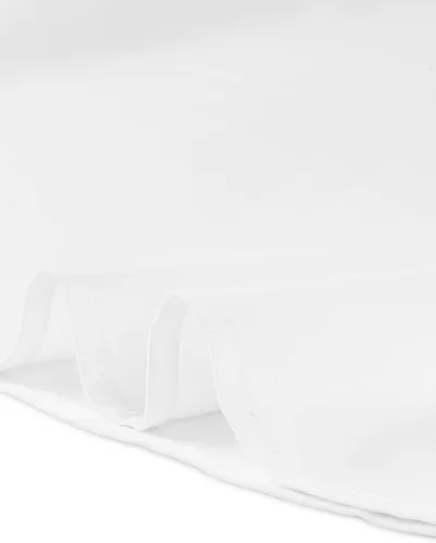 Vista 5 de Allegra K Blusa de trabajo elegante con cuello alto falso plisado para mujer