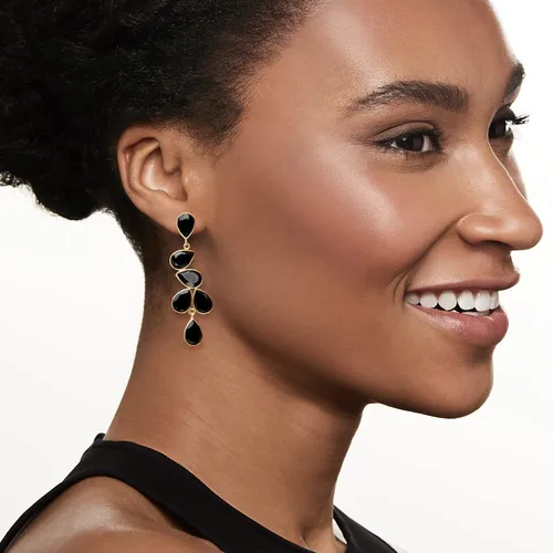 Vista 2 de Ross-Simons Multi-Gemstone Drop Earrings in 18kt Gold Over Sterling