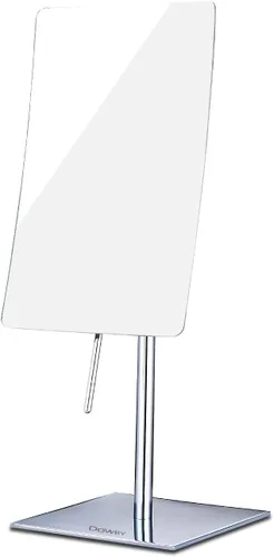 Vista 7 de DOWRY Espejo de maquillaje rectangular ajustable para dormitorio, de acero inoxidable 304, regalos para mujeres, esposa, mamá, adolescentes, día