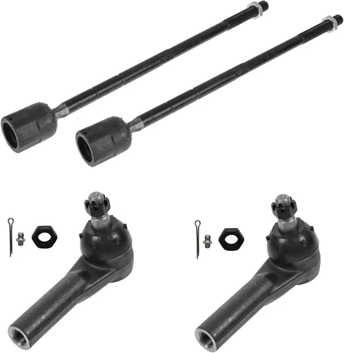 Vista 156 de TRQ Juego de varillas de acoplamiento delanteras interiores y exteriores, 4 piezas, compatible con Kia Soul 2014-2019 15-19 Soul EV