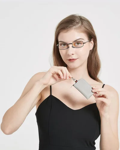 Vista 2 de Folding Reading Glasses, Key Chain Bag Readers Compact Easy Carry Readers Glasses
