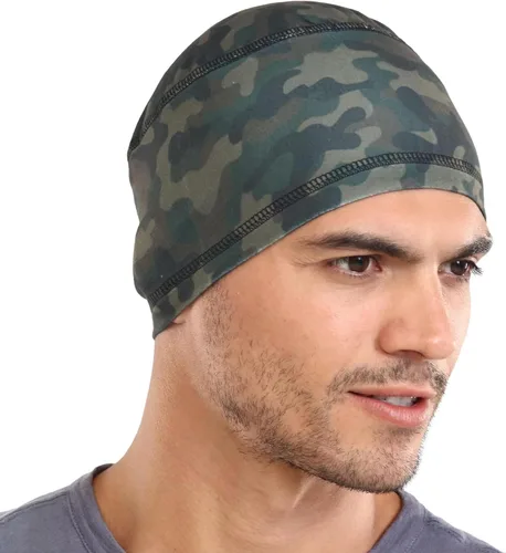 Vista 27 de Forro de casco de refrigeración para hombre, gorra de cráneo de ciclismo, forro de casco de motocicleta
