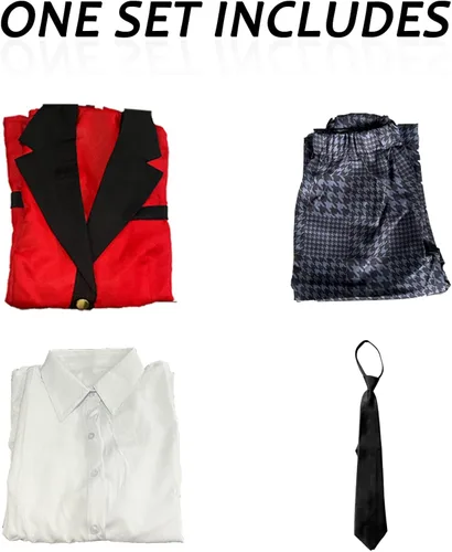 Vista 2 de Kakegurui - Disfraz de cosplay de anime para fiesta temática de Halloween y trajes cotidianos