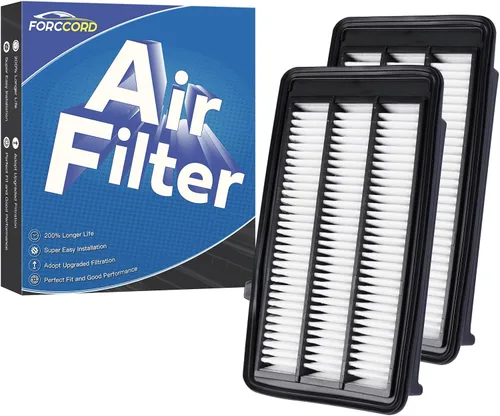 Vista 32 de Paquete de 2 Filtros de Aire para Motor Compatible con Volkswagen Atlas 2025-18 2.0L 3.6L, 2025-20 Atlas Cross Sport 2.0L 3.6L Reemplazo de Filtro