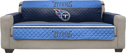 Vista 19 de Pegasus Sports NFL NFL - Protector reversible para sofá de la NFL, con correas elásticas, 75 x 110 pulgadas
