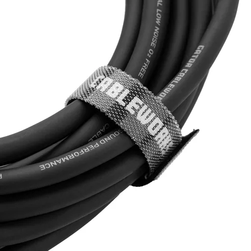 Vista 10 de Cableworks de Gator Cases Serie Backline, Cable de Instrumento de Guitarra de 5 Pies, Recto a Ángulo Recto (GCWB-INS-05RA)