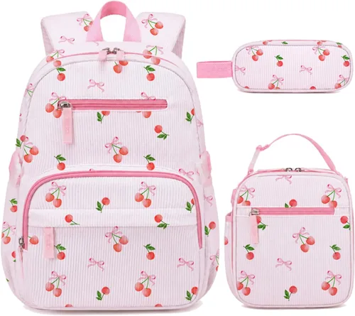 Vista 30 de JUEGO DE 12 MOCHILAS Lazo Floral Beige
