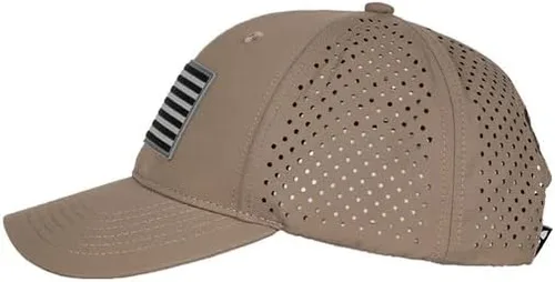 Vista 5 de S A Sombrero de rendimiento Snapback Gorra de béisbol resistente al agua con banda interior para el sudor Unisex by Co.