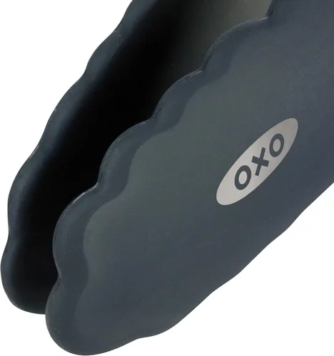 Vista 2 de OXO – Pinzas con buen mango con extremo de silicona, Negro