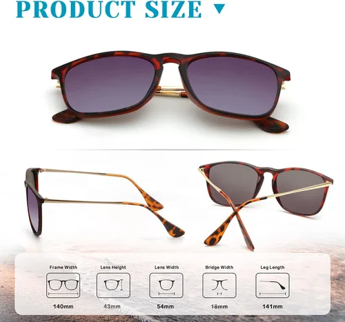 Vista 3 de KALIYADI Gafas de sol polarizadas para mujer, estilo retro redondo vintage y protección UV